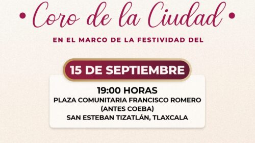 El coro de la ciudad y el ensable Yoloxóchitl pondrán el sabor mexicano a las fiestas patrias