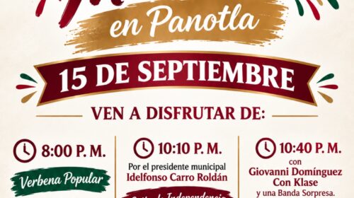 Panotla invita a celebrar el orgullo de ser mexicanos este 15 de septiembre