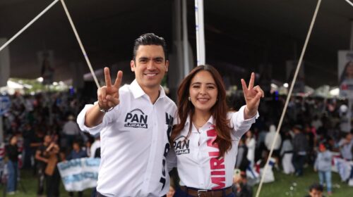¡Ataúd listo para Morena! Miriam y el PAN van con todo para sacar a Morena de Tlaxcala y acabar con su “pésimo gobierno de cuarta”