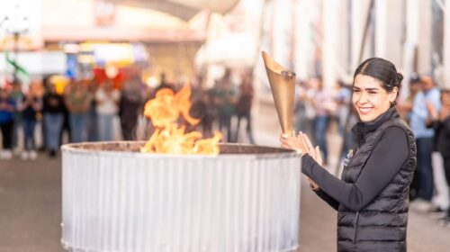 Un orgullo recibir el Fuego de la Independencia en Tlaxco, mantiene vivo el amor por México