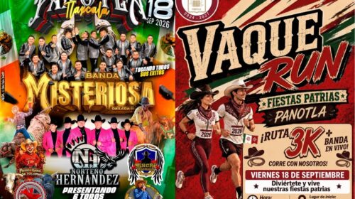 Panotla cierra con broche de oro las fiestas patrias con una Vaque run y un gran rodeo