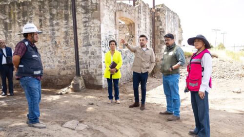 Salvador Santos Cedillo supervisa avances del nuevo Museo de la Ciudad de Huamantla 