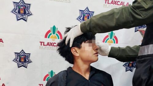 Policía municipal de Tlaxcala dispersa riña entre adolescentes y resguarda su integridad