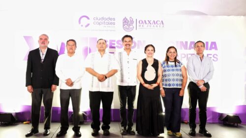 Tlaxcala capital participa en la XVIII Sesión Ordinaria de Ciudades Capitales en Oaxaca 