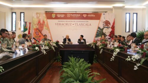 Sostienen Gabinetes de Tlaxcala y Veracruz Primera Reunión de Coordinación en Materia de Seguridad y Procuración de Justicia