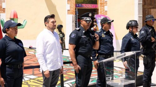 Gobierno estatal redobla seguridad en Huamantla con mando coordinado