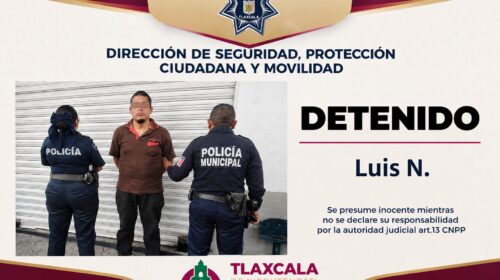 Policía municipal de la capital detiene a persona con mandamiento judicial vigente y la remite a la Fiscalía 