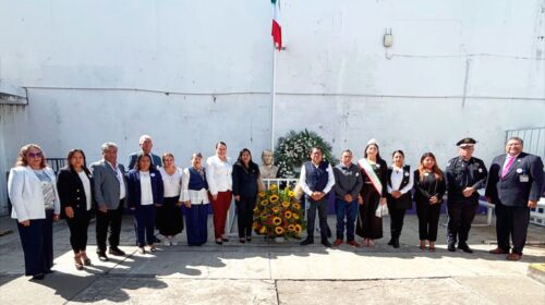 En Chiautempan, Blanca Angulo encabeza conmemoración de la Consumación de la Independencia de México