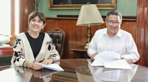 Ayuntamiento de Tlaxcala signa convenio de colaboración con el patronato de feria