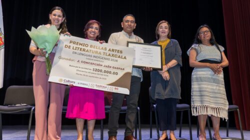 Tlaxcala, único estado del país con premio Bellas Artes de Literatura en Lenguas Indígenas