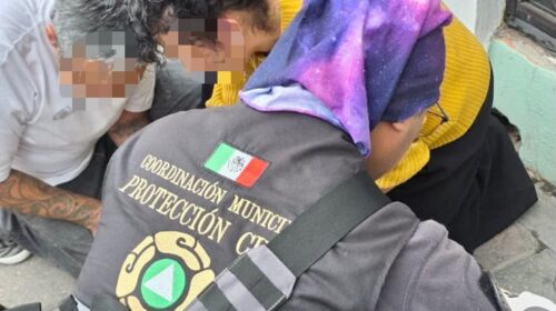 Policía municipal de Tlaxcala actúa como primer respondiente tras agresión con arma de fuego a hombre en la capital 