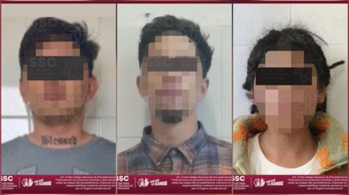 En acciones diferentes, detiene SSC a tres personas por posesión de narcóticos 