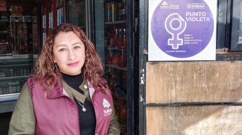 Crece la red de puntos violeta en la capital para proteger a niñas, jóvenes y mujeres