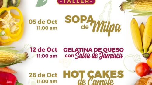 Lanza ayuntamiento de Tlaxcala convocatoria para participar en el taller de “cocina saludable”