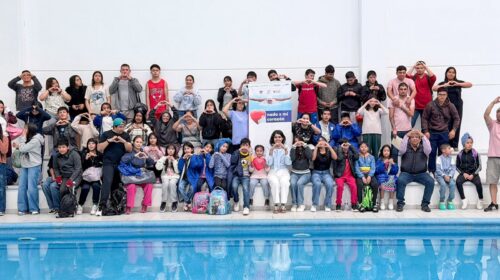 Tlaxco destaca a nivel estatal en el programa “Nado por mi Corazón”
