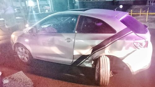 Atienden policía de la capital y protección civil municipal accidente de tránsito en vía Ocotlán y se disipa competencia no autorizada 