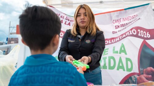 Promueven desarme voluntario para prevenir riesgos y fortalecer la paz en Tlaxcala