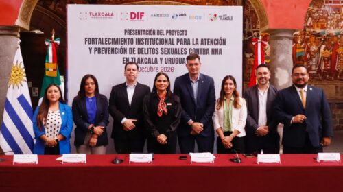 Tlaxcala y Uruguay desarrollarán plataforma para atender y dar seguimiento a casos de violencia sexual infantil 
