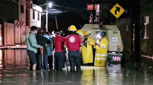 Coordina ayuntamiento de Tlaxcala atención a afectaciones por fuertes lluvias en la capital 
