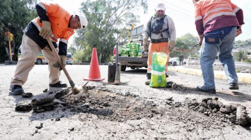 Ayuntamiento de Tlaxcala atiende de manera inmediata afectaciones por lluvias en avenida Ribereña