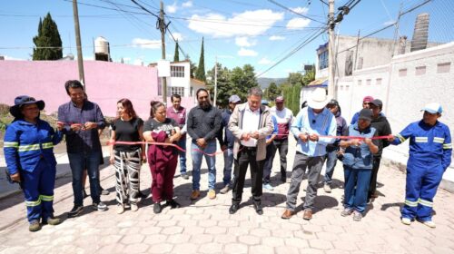 Ayuntamiento de Tlaxcala renueva drenaje sanitario en San Gabriel Cuauhtla tras 40 años de servicio 