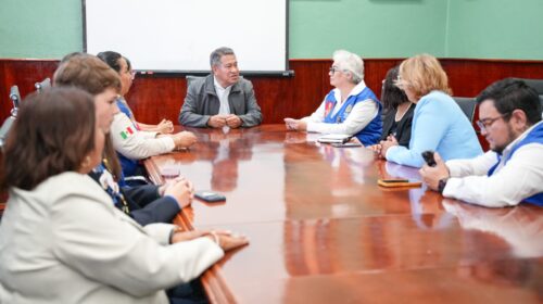 Establecen ayuntamiento de Tlaxcala y Rotary Internacional acercamiento para impulsar proyectos humanitarios