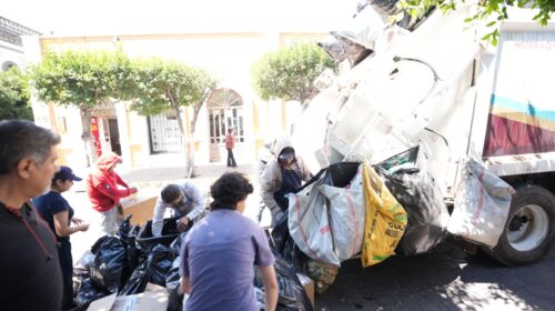 Exhorta ayuntamiento de Tlaxcala a evitar sacar basura a la vía pública ante retrasos temporales en la recolección 