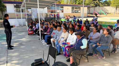 Gobierno de Salvador Santos fortalece la prevención del delito y el bienestar familiar desde las escuelas