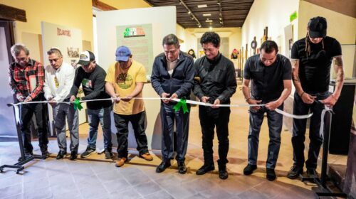Asiste Carlos López Suárez a la inauguración de la exposición Itinerante “Cultura Sonidera” en el museo regional de Tlaxcala 