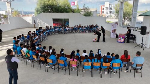 El Festival Rosete Aranda lleva arte y cultura a la niñez de Chiautempan