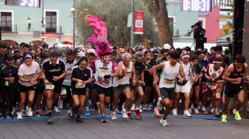 Participan cerca de 3 mil corredores en el Medio Maratón Internacional Tlaxcallan 2026