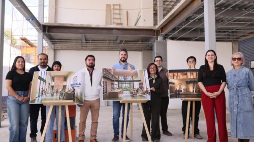 Supervisa gobernadora avances del Centro Cultural y Espacio 500 Años “Yolanda Ramos Galicia”