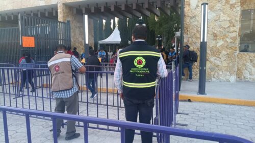 Protección Civil Estatal implementa protocolo para controlar aforo en “Tlaxcala, la Feria de Ferias 2026”