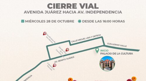 Habrá cierre vial por Festival Ochpaniztli a partir de las 16:00 horas; se invita a familias a vivirlo