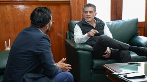 Alfonso Sánchez García retoma agenda de trabajo al frente del ayuntamiento de Tlaxcala 