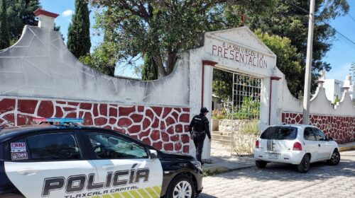 Mantiene policía municipal vigilancia en panteones de Tlaxcala con dispositivo de seguridad 