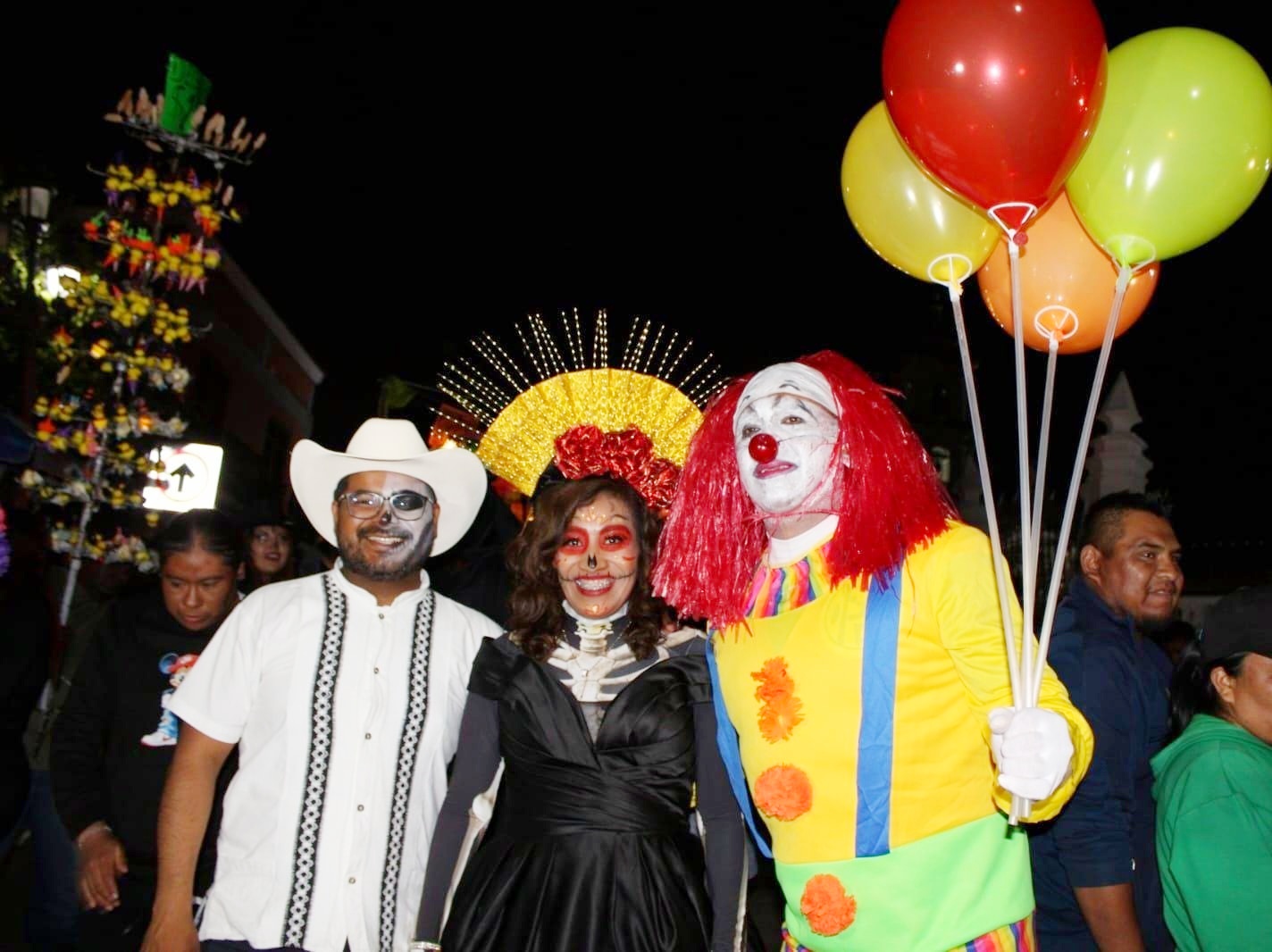 Con gran participación y ambiente familiar, Panotla vive con éxito su desfile de Día de Muertos 2026