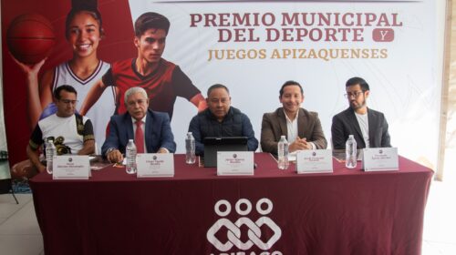 Presenta el ayuntamiento de Apizaco las convocatorias del Premio municipal del deporte y los juegos apizaquenses 2026