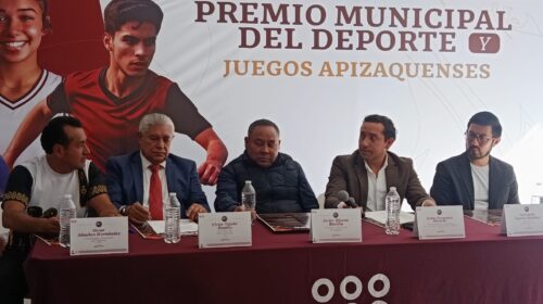 Convocan en Apizaco a deportistas para competir en los Juegos Apizaquenses y el Premio Municipal 2026