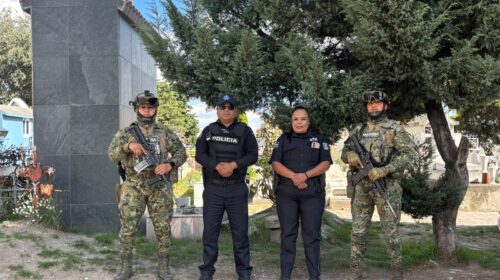 Implementará Policía de Apizaco operativo de Día de Muertos en coordinación con la Secretaría de Marina
