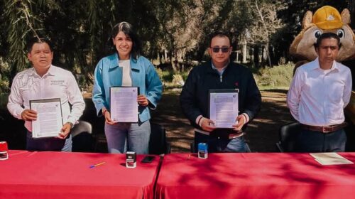 Gobierno Municipal de Tlaxco y CONAFOR firman convenio para dar continuidad a la Brigada de Manejo del Fuego durante 2026 y 2027