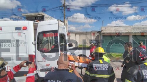 Albañil sufre descarga de alta tensión en Xaltocan; presentó quemaduras en el 30 por ciento de su cuerpo